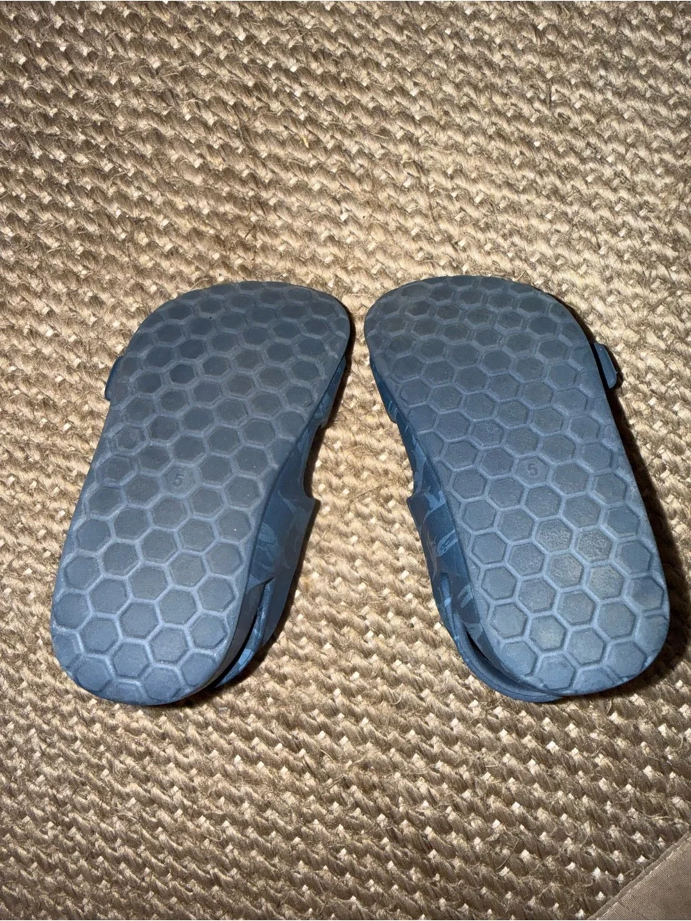Cat & Jack Blue Dinosaur Strap Sandals